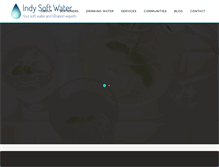 Tablet Screenshot of indysoftwater.com